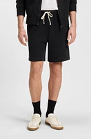 BECKHAM x BOSS oversized-fit shorts cotton terry