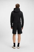 BECKHAM x BOSS oversized-fit shorts cotton terry