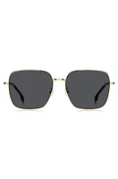 Gold-tone sunglasses with signature hardware