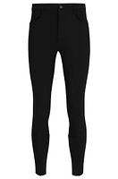 Equestrian full-grip breeches power-stretch material