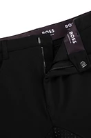 Equestrian full-grip breeches power-stretch material