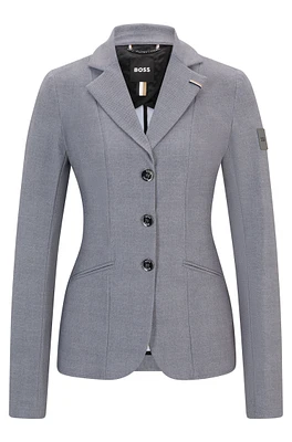 Equestrian show blazer super-stretch material