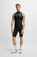 BOSS x ASSOS packable wind vest with breathable mesh back