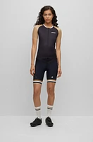 BOSS x ASSOS half shorts with shock-absorbing foam