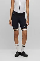 BOSS x ASSOS half shorts with shock-absorbing foam