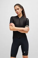 BOSS x ASSOS training jersey with stretchable secure rear pockets