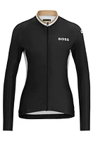 BOSS x ASSOS zip-up jersey top with three rear pockets