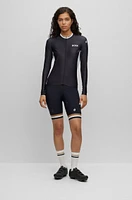 BOSS x ASSOS zip-up jersey top with three rear pockets