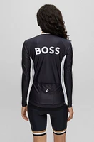 BOSS x ASSOS zip-up jersey top with three rear pockets