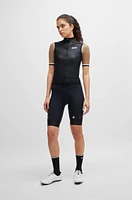 BOSS x ASSOS lightweight wind vest with ultra-packable design