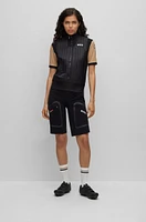 BOSS x ASSOS water-repellent cargo shorts with reflective details