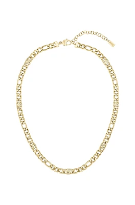 BOSS - Gold-tone chain necklace with Double B monograms