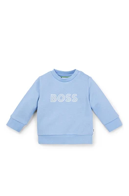 Kids' sweatshirt with logo print