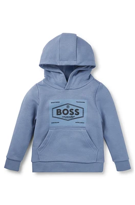 Kids' hoodie fleece with logo