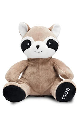 Branded faux-fur red panda for babies