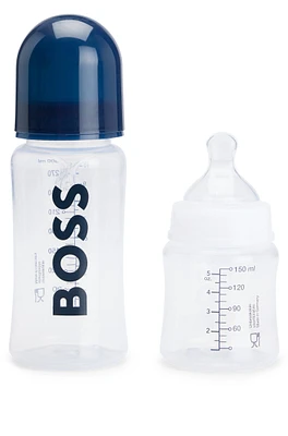 BOSS - Gift-boxed set of two BPA-free baby bottles