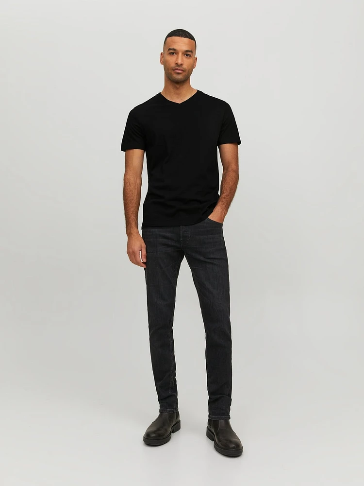 Standard Fit V-Neck T-Shirt | Jack & Jones