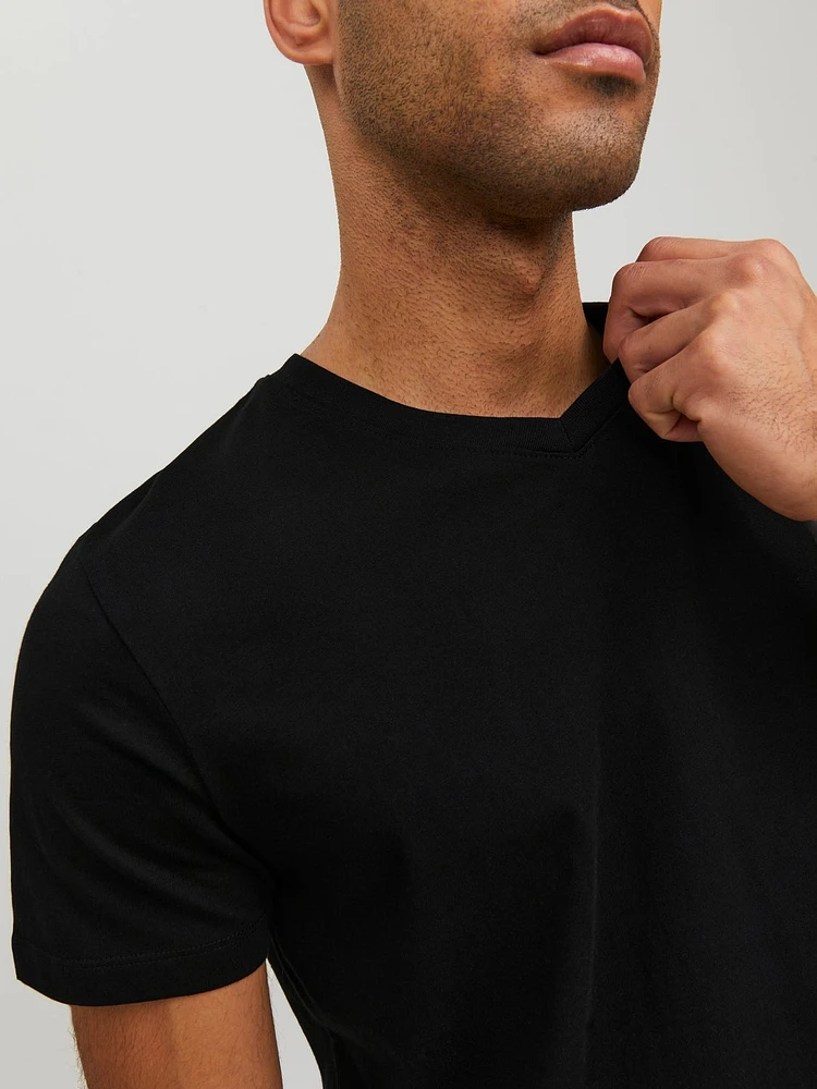 Standard Fit V-Neck T-Shirt | Jack & Jones