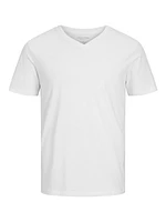 T-shirt Col en V Coupe régulière | Jack & Jones