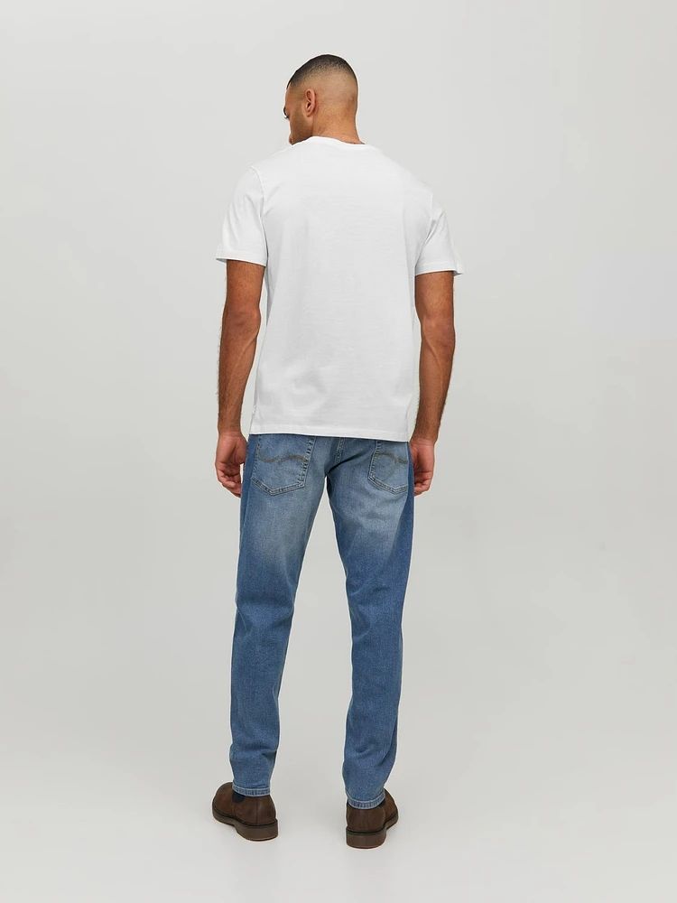 T-shirt Col en V Coupe régulière | Jack & Jones