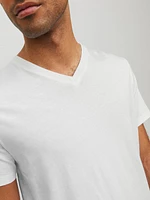 T-shirt Col en V Coupe régulière | Jack & Jones