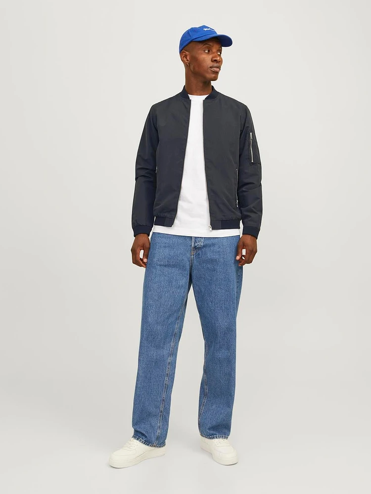 Regular Fit Baseball Bomber Jacket | Jack & Jones