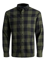 Slim Fit Plaid Shirt | Jack & Jones®