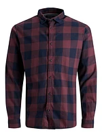 Slim Fit Plaid Shirt | Jack & Jones