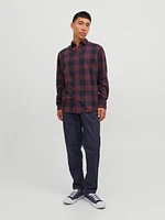 Slim Fit Plaid Shirt | Jack & Jones