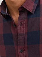 Slim Fit Plaid Shirt | Jack & Jones