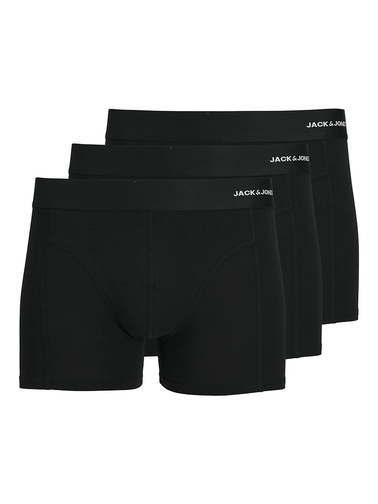 3-pack Plain Bamboo Boxers | Jack & Jones