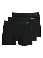 3-pack Plain Bamboo Boxers | Jack & Jones