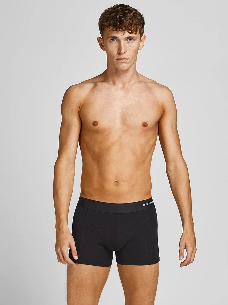3-pack Plain Bamboo Boxers | Jack & Jones