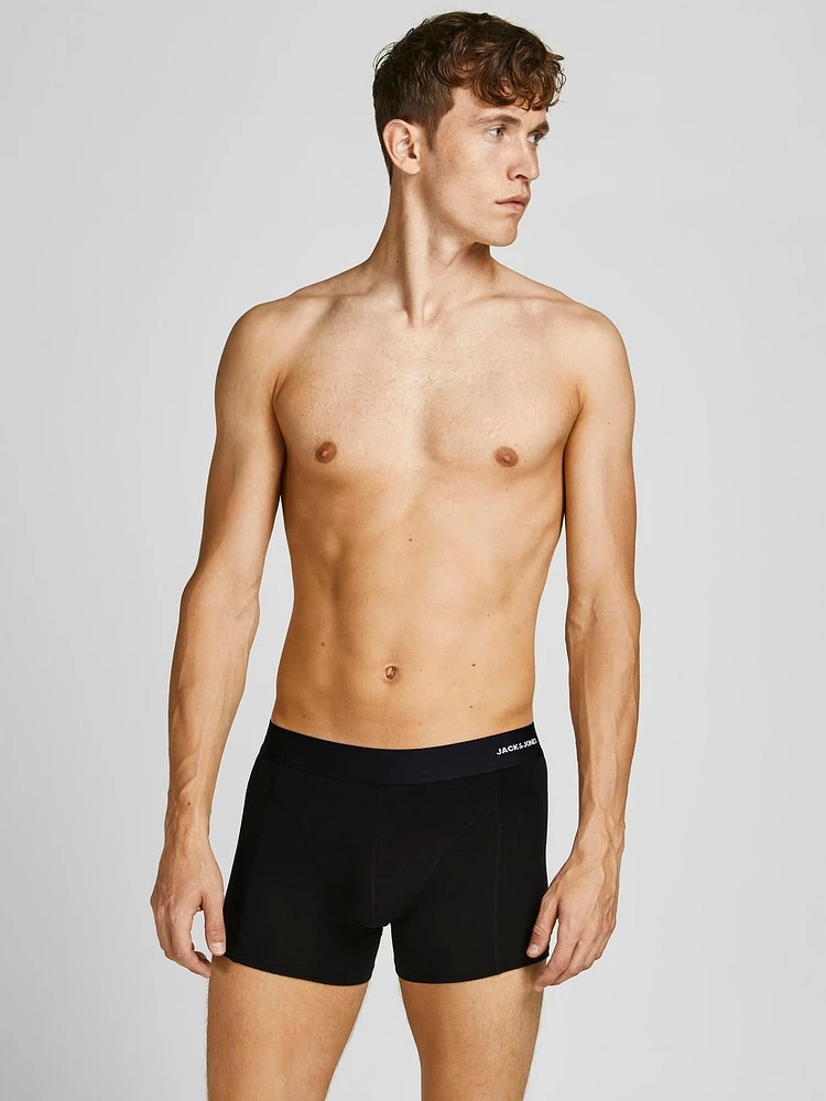 3-pack Plain Bamboo Boxers | Jack & Jones