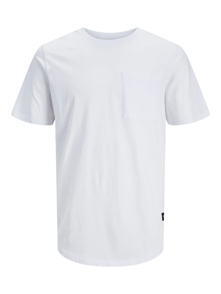 Long Line Fit O-Neck Noa T-Shirt | Jack & Jones®