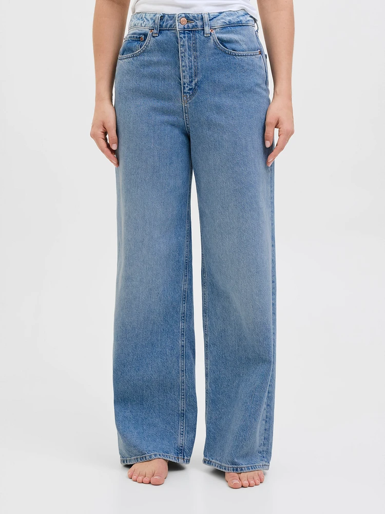 Wide-Leg Fit High waist Jeans | Jack & Jones®
