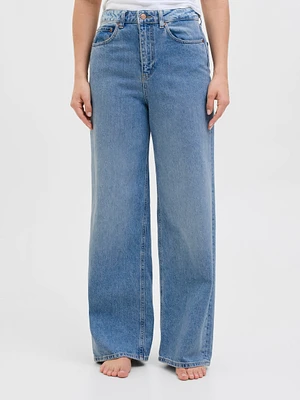 Wide-Leg Fit High waist Jeans | Jack & Jones®