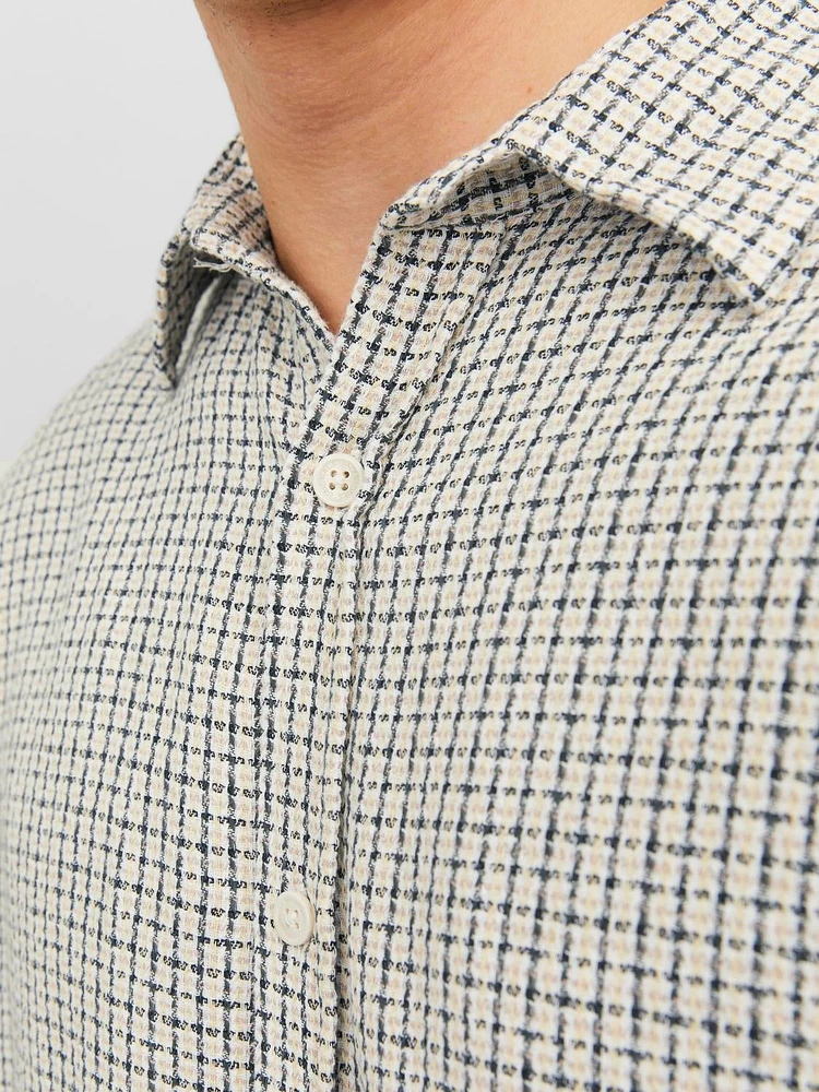 Relaxed Fit Plaid Shirt | Jack & Jones