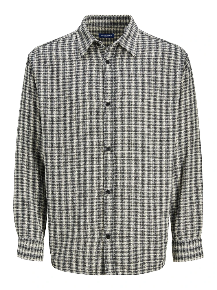 Relaxed Fit Plaid Shirt | Jack & Jones