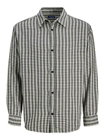 Relaxed Fit Plaid Shirt | Jack & Jones
