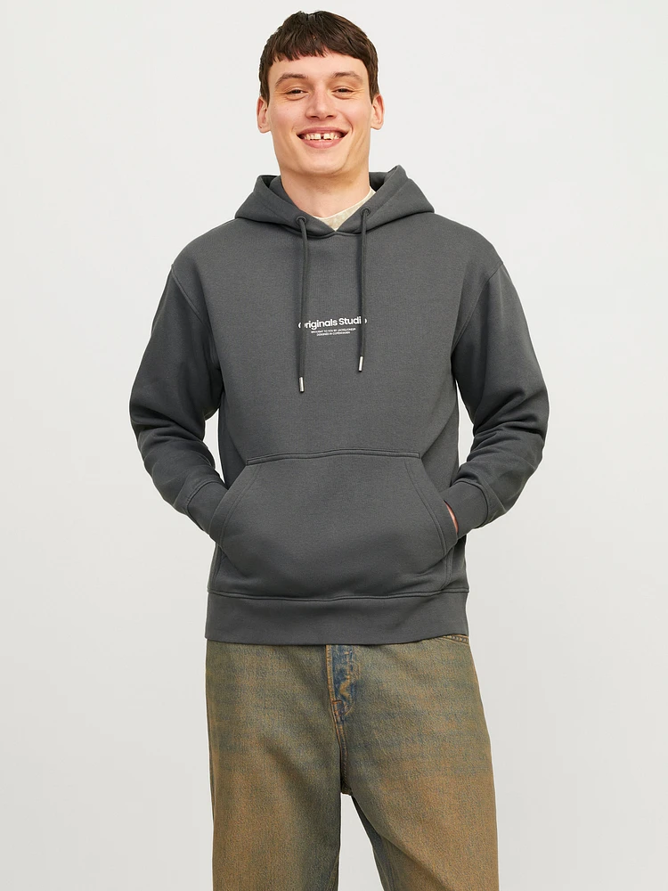 Chandail ouaté à capuchon Coupe décontractée | Jack & Jones