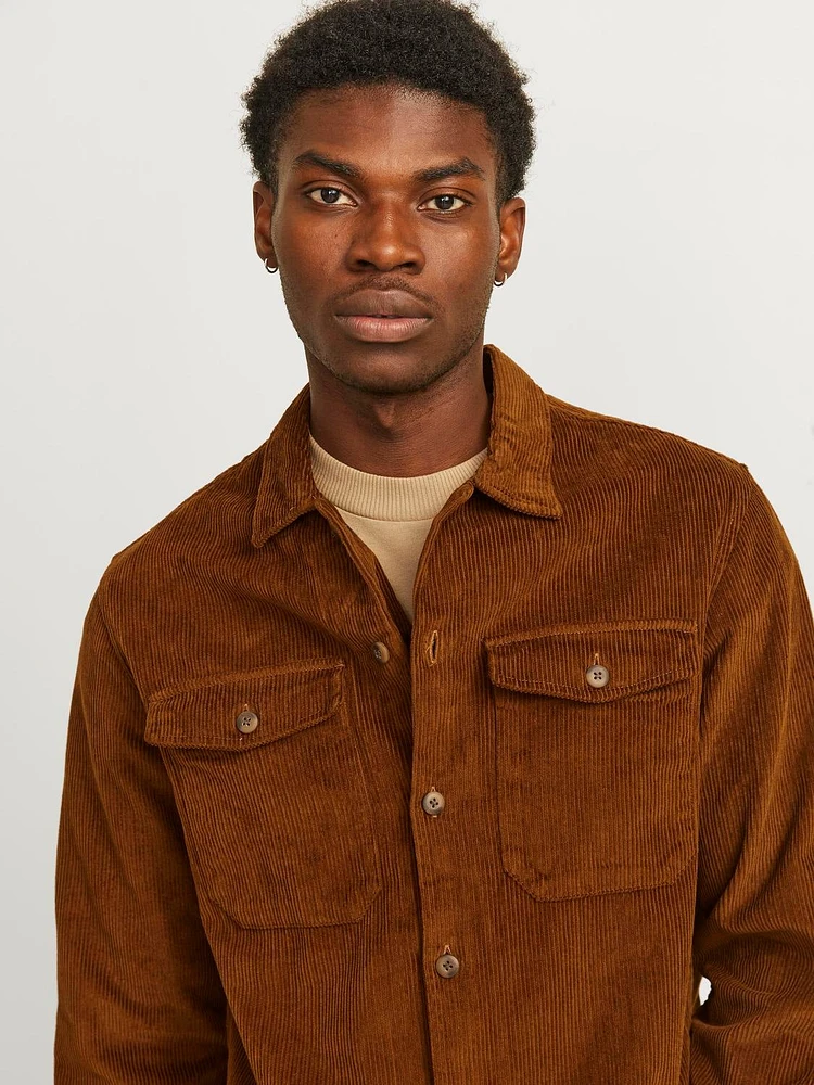 Comfort Fit Corduroy Overshirt | Jack & Jones