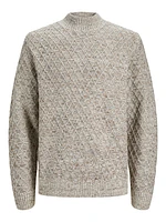 Regular Fit Mock neck Sweater | Jack & Jones