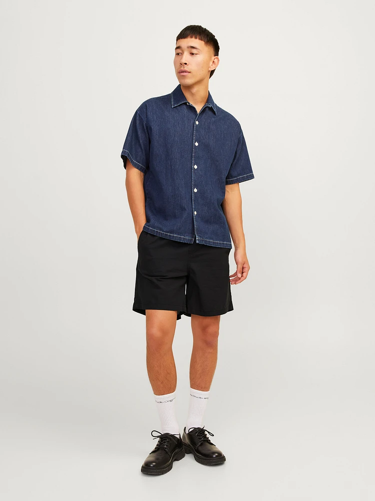 Short mélange en lin | Jack & Jones