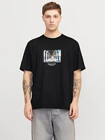 T-shirt Col rond Coupe décontractée | Jack & Jones