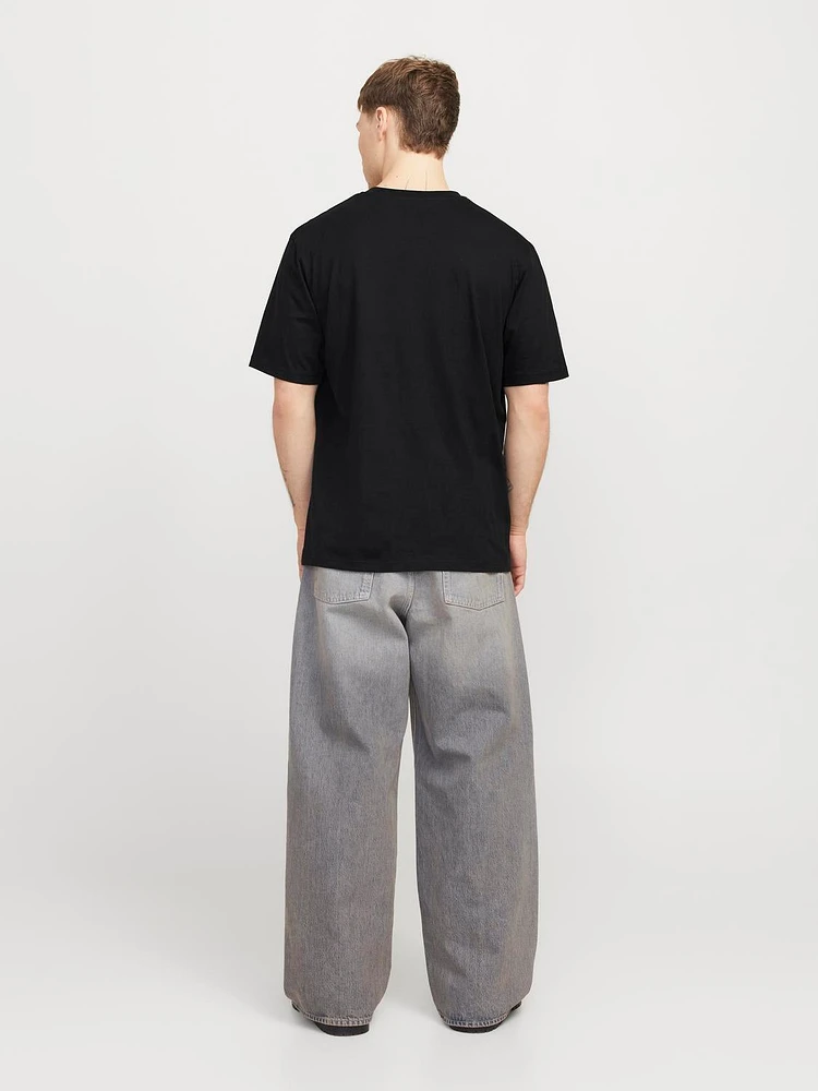 T-shirt Col rond Coupe décontractée | Jack & Jones