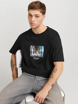 T-shirt Col rond Coupe décontractée | Jack & Jones