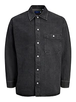 Wide Fit Denim Overshirt | Jack & Jones