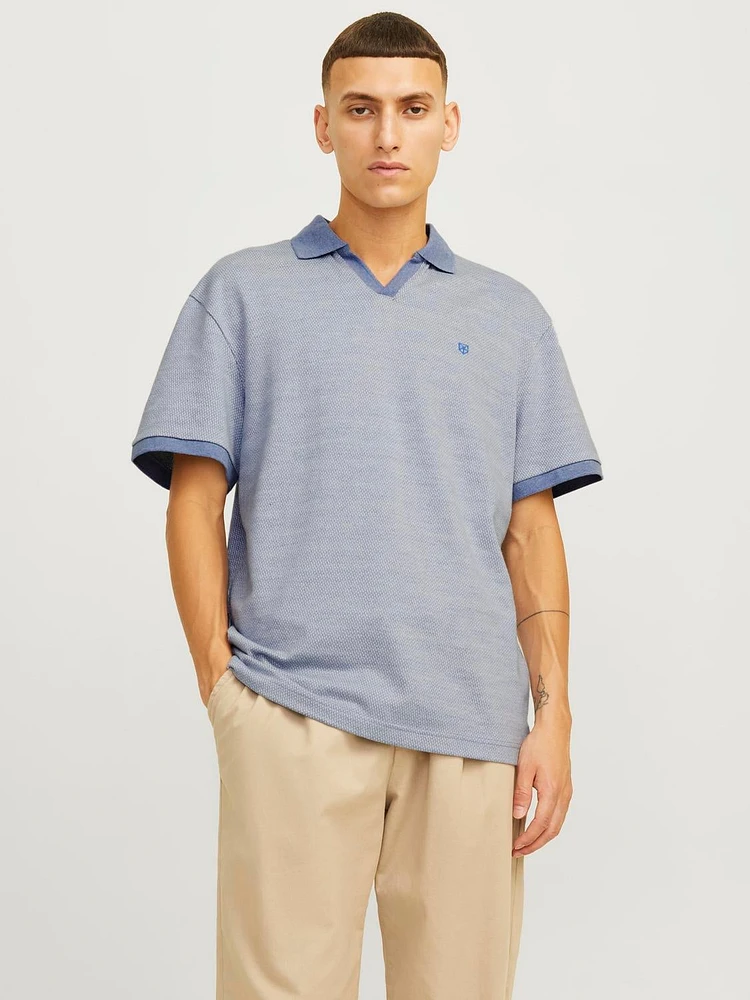 Polo Col fendu Coupe décontractée | Jack & Jones