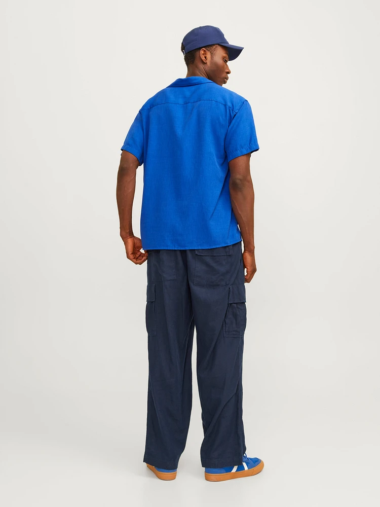 Wide Leg Fit Cargo Pants | Jack & Jones